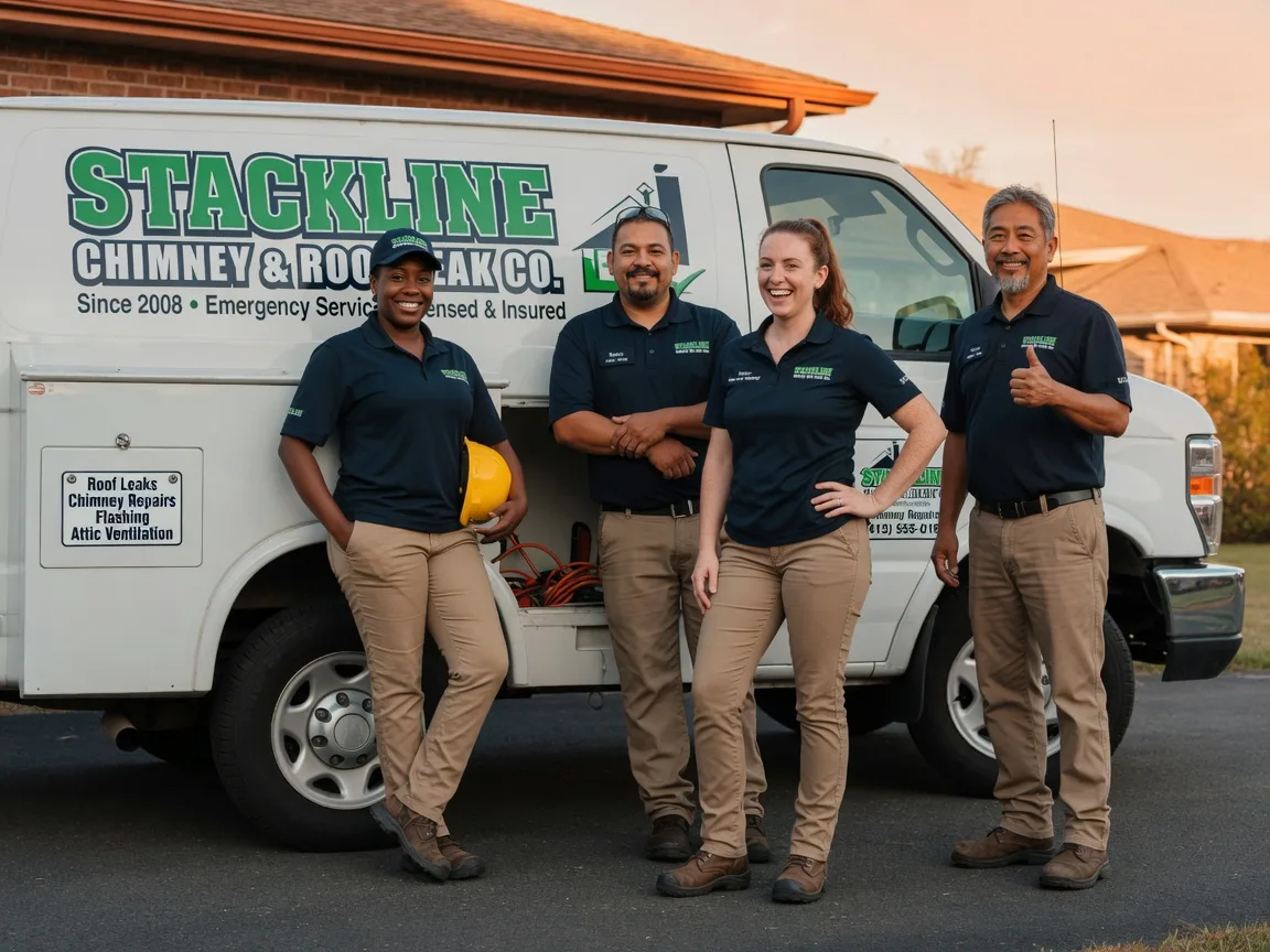 Chimney flashing repair company in Kent, WA